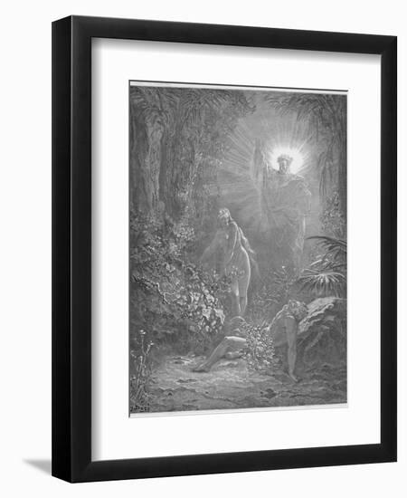 God Creates Eve-Gustave Dor?-Framed Photographic Print