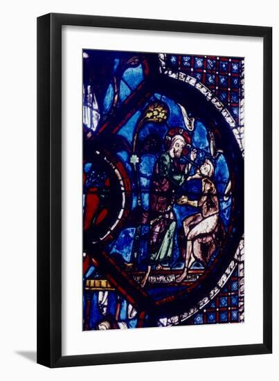 God Creating Adam-null-Framed Giclee Print