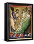 God Creating Eve from Adam's Rib, from Genesis, Creation of the World-null-Framed Stretched Canvas