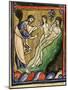 God Creating Eve from Adam's Rib, from Genesis, Creation of the World-null-Mounted Giclee Print