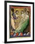 God Creating Eve from Adam's Rib, from Genesis, Creation of the World-null-Framed Giclee Print