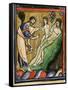 God Creating Eve from Adam's Rib, from Genesis, Creation of the World-null-Framed Stretched Canvas