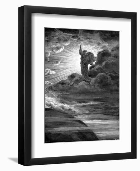 God Creating Light, 1866-Gustave Doré-Framed Giclee Print