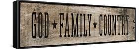 God Family Country-null-Framed Stretched Canvas