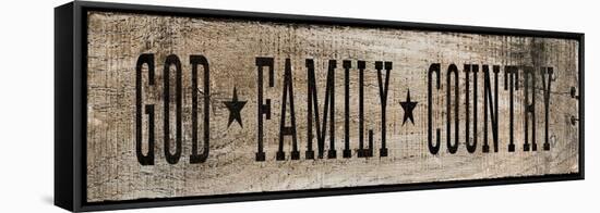 God Family Country-null-Framed Stretched Canvas