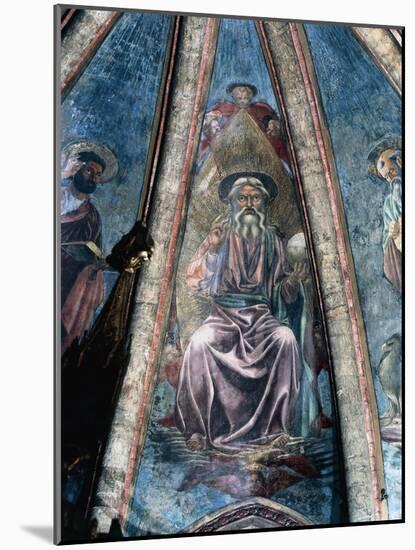 God Father, 1442-Andrea Del Castagno-Mounted Giclee Print