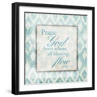 God Flow-Jace Grey-Framed Art Print