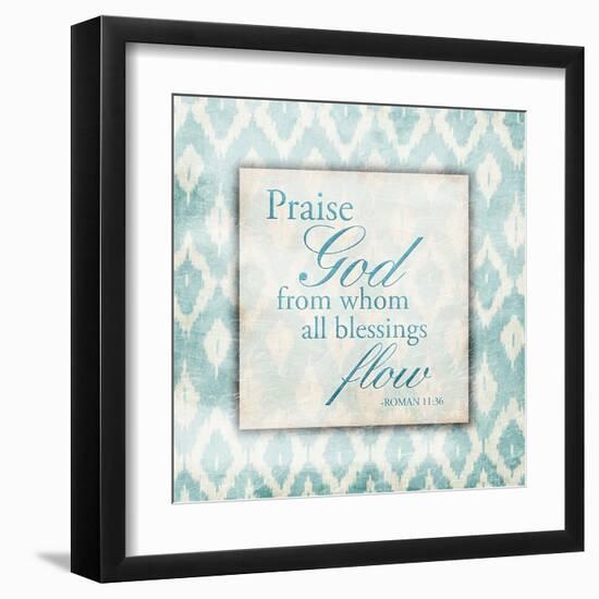 God Flow-Jace Grey-Framed Art Print