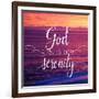 God Grant Me Serenity-Andi Metz-Framed Art Print
