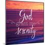 God Grant Me Serenity-Andi Metz-Mounted Art Print