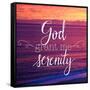 God Grant Me Serenity-Andi Metz-Framed Stretched Canvas