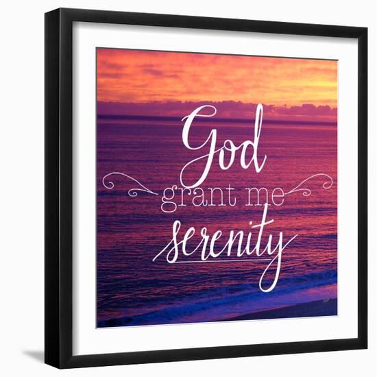 God Grant Me Serenity-Andi Metz-Framed Art Print