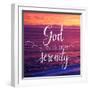 God Grant Me Serenity-Andi Metz-Framed Art Print