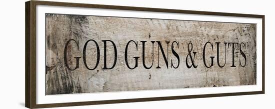 God Guns and Guts-null-Framed Premium Giclee Print