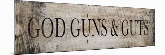 God Guns and Guts-null-Mounted Premium Giclee Print