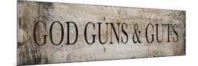 God Guns and Guts-null-Mounted Premium Giclee Print