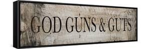 God Guns and Guts-null-Framed Stretched Canvas
