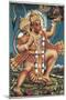 God Hanuman-null-Mounted Art Print