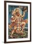 God Hanuman-null-Framed Premium Giclee Print