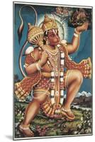 God Hanuman-null-Mounted Premium Giclee Print