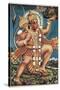 God Hanuman-null-Stretched Canvas
