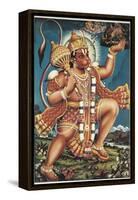 God Hanuman-null-Framed Stretched Canvas