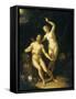 God Holds Adam and Eve Responsible-Adriaen Van Der Werff-Framed Stretched Canvas