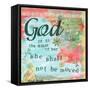 God Is In The Midst-Cherie Burbach-Framed Stretched Canvas