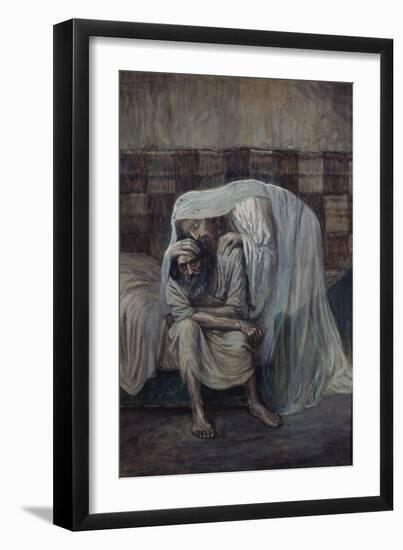 God is Near the Afflicted-James Tissot-Framed Giclee Print