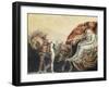 God Judging Adam, 1795-William Blake-Framed Giclee Print