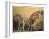 God Judging Adam, c.1795-William Blake-Framed Giclee Print