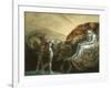 God Judging Adam-William Blake-Framed Premium Giclee Print