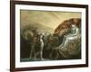 God Judging Adam-William Blake-Framed Premium Giclee Print