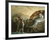 God Judging Adam-William Blake-Framed Premium Giclee Print