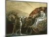 God Judging Adam-William Blake-Mounted Giclee Print