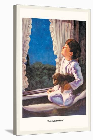 God Made the Stars-M.w. Remington-Stretched Canvas