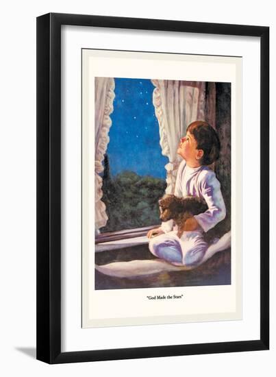 God Made the Stars-M.w. Remington-Framed Art Print