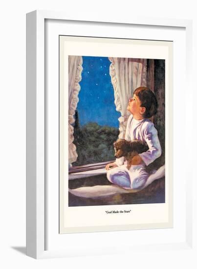 God Made the Stars-M.w. Remington-Framed Art Print