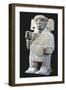 God of Pulque, Artifact Originating from Da Castillo De Teayo-null-Framed Giclee Print