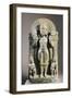 God of Sun Surya, Stone Statue from Valley of Almora, India, Indian Civilization, 12th-13th Century-null-Framed Giclee Print