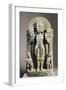 God of Sun Surya, Stone Statue from Valley of Almora, India, Indian Civilization, 12th-13th Century-null-Framed Giclee Print