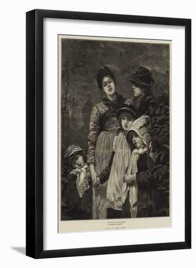 God Rest You, Merry Gentlemen!-Lionel Percy Smythe-Framed Giclee Print