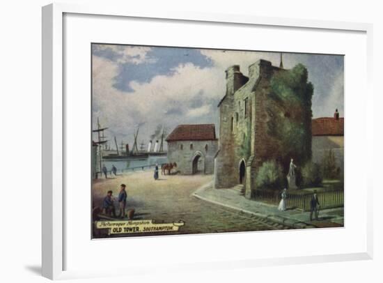 God's House Tower, Southampton-null-Framed Giclee Print