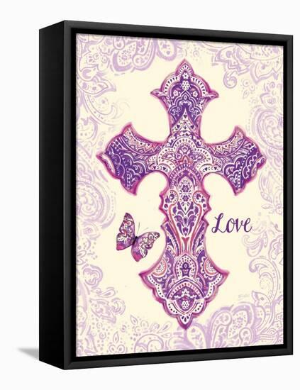 God's Love-Bella Dos Santos-Framed Stretched Canvas