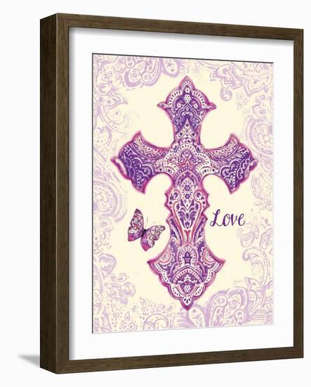 God's Love-Bella Dos Santos-Framed Art Print