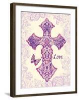 God's Love-Bella Dos Santos-Framed Art Print