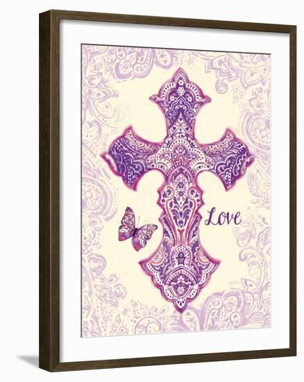 God's Love-Bella Dos Santos-Framed Art Print