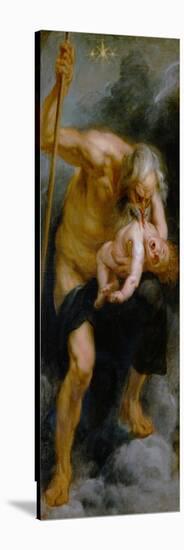 God Saturn Devouring His Son, Painted for the Torre De La Parada-Peter Paul Rubens-Stretched Canvas