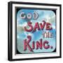 God Save the King, Early 20th Century-null-Framed Giclee Print