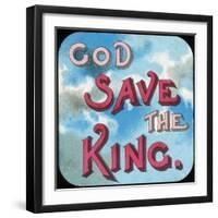 God Save the King, Early 20th Century-null-Framed Premium Giclee Print